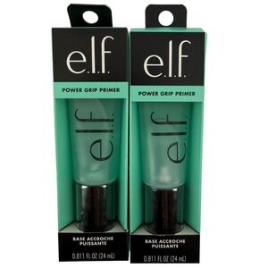 NEW E.L.F. Power Grip Primer 2 Pack Hyaluronic Acid Face Primer 0.811oz/24ml